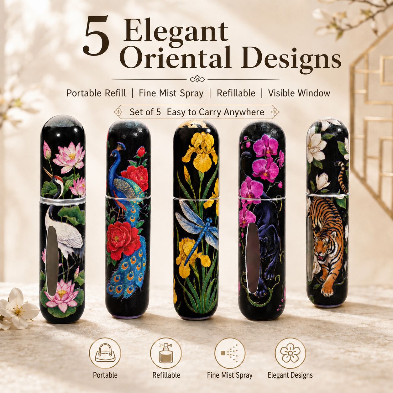 5pcs Flower and Bird Secret Re - Perfume Fragrance Direct 评论和价格