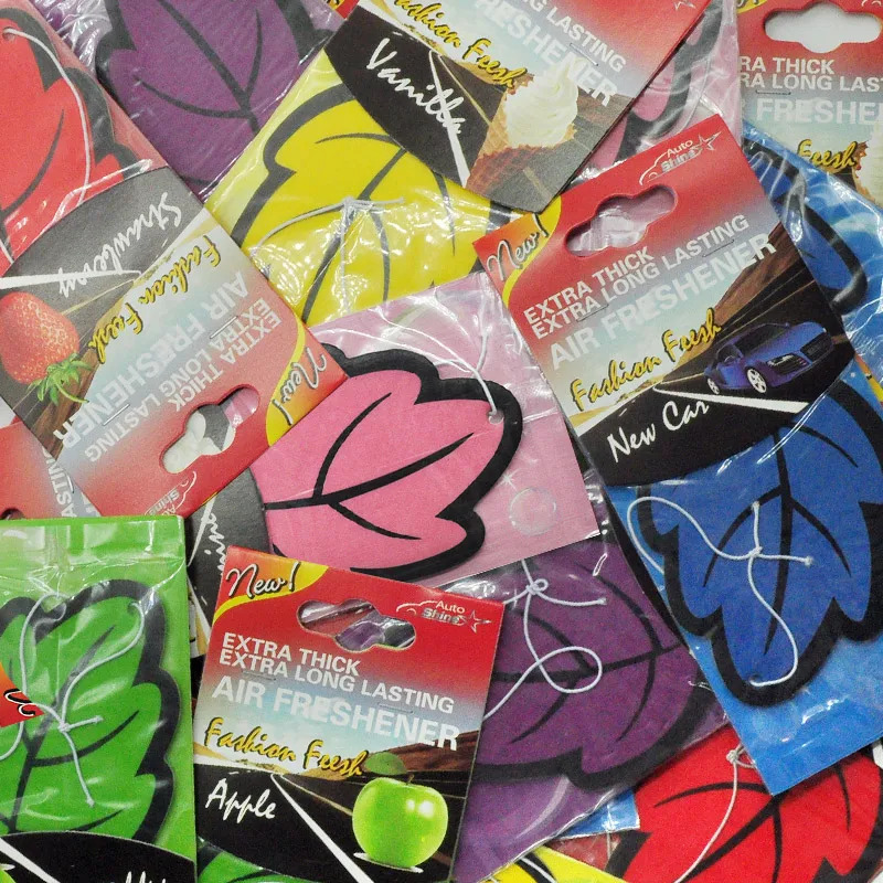 6/12Pcs Car Air Freshener Natu - Perfume Fragrance Vanilla 评论和价格