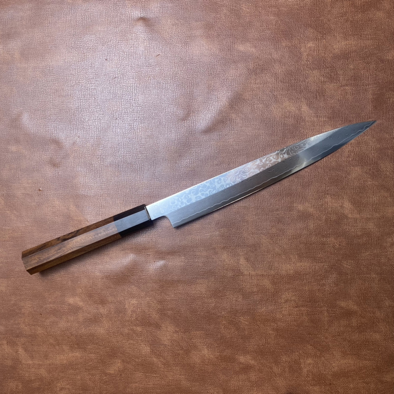 Sashimi Knife Damascus VG10 St - Oud Wood Chip 评论和价格