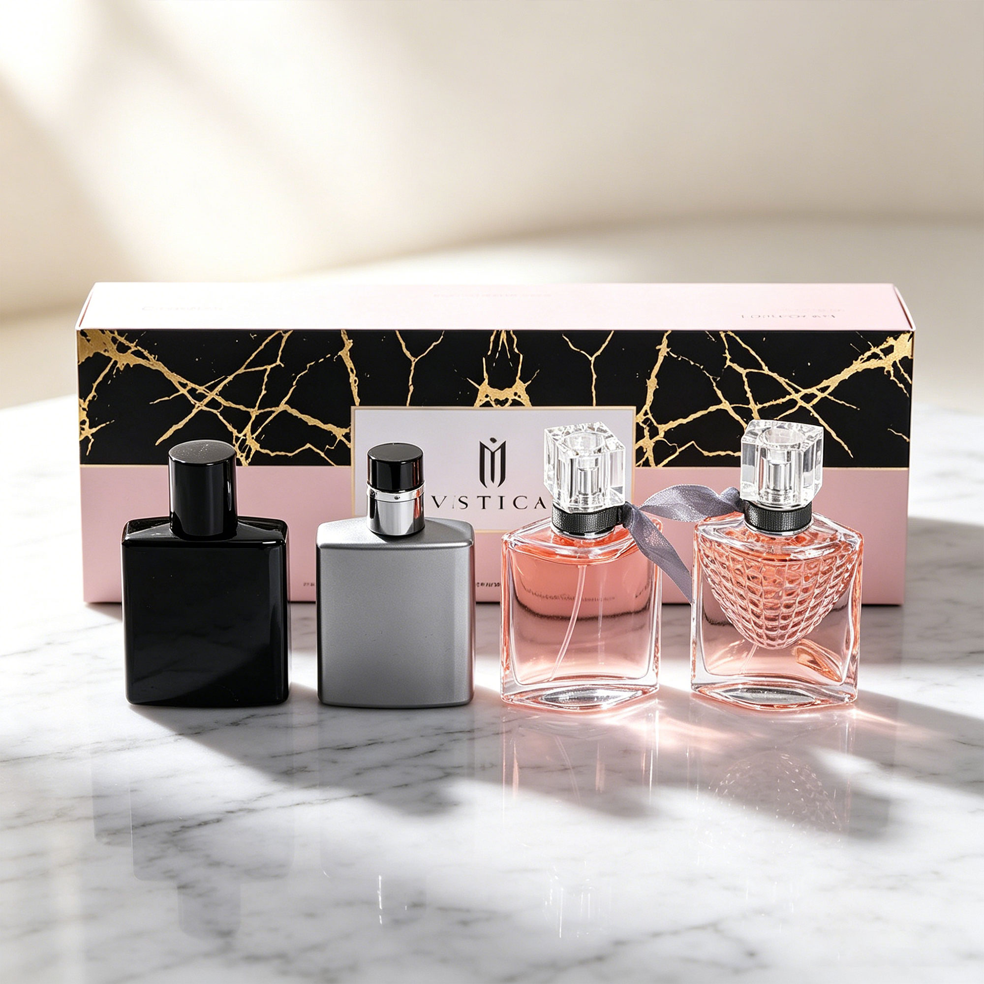 4Pcs Bottles Mixed Perfume Set - Perfume And Fragrance Difference 评论和价格