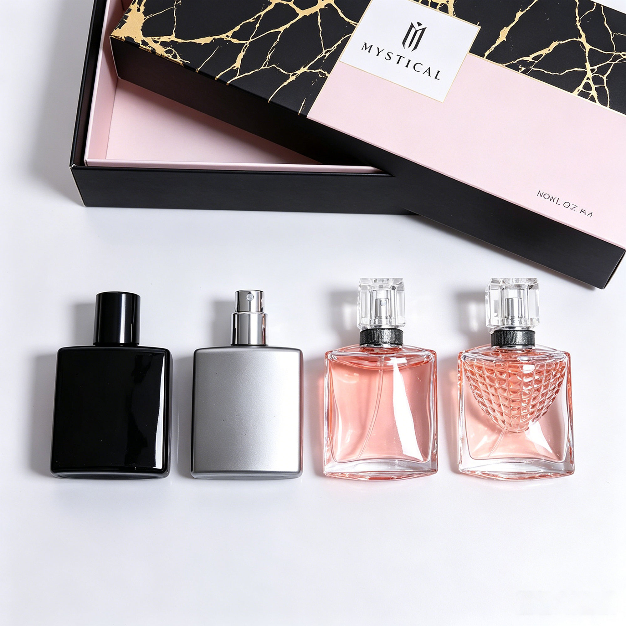 4Pcs Bottles Mixed Perfume Set - Perfume And Fragrance Difference 评论和价格