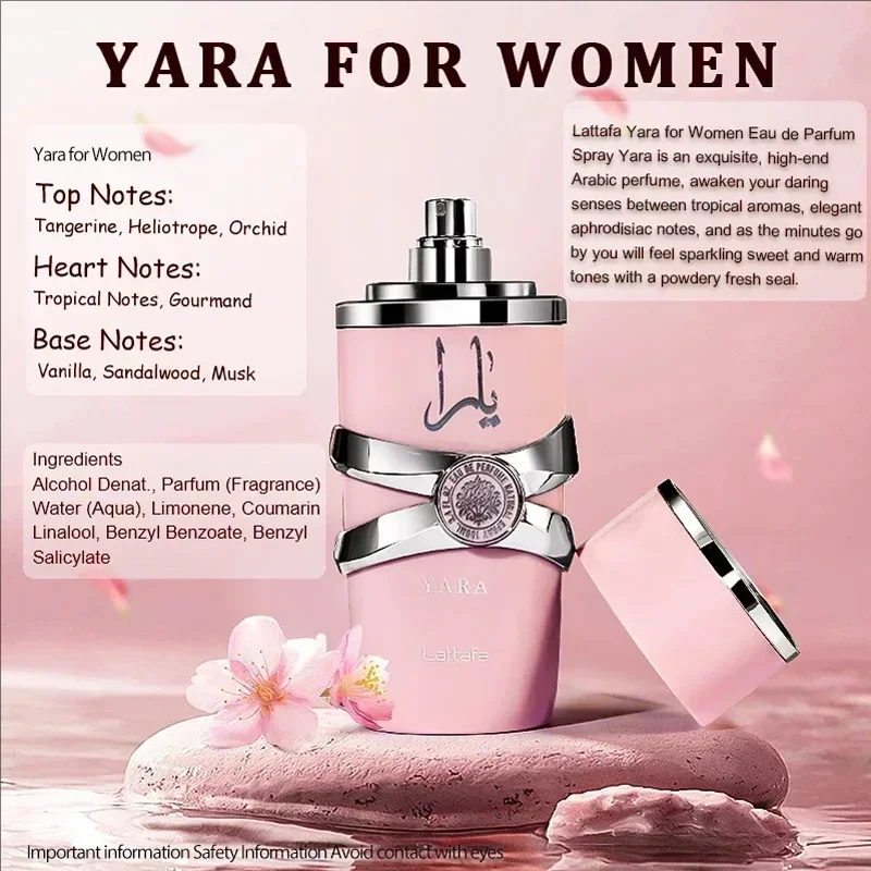 100ml Yara Perfume Original Bo - Yara Perfume Fragrance 评论和价格