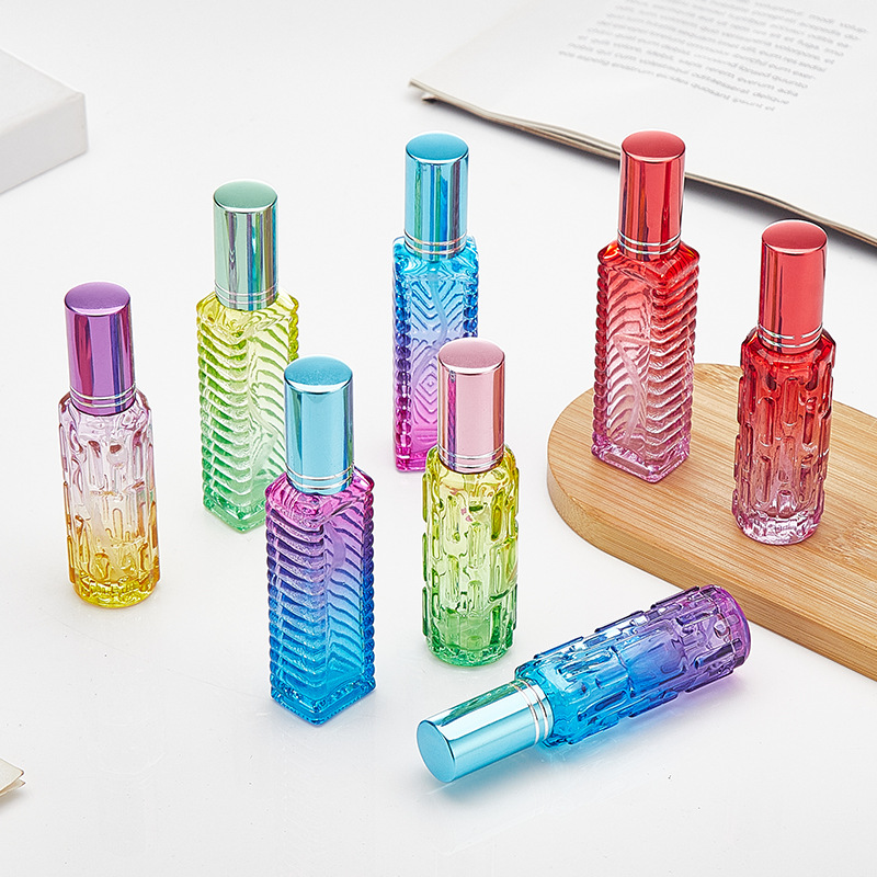 1Pcs 10ml Colorful Square Glas - Perfume Fragrance One 评论和价格