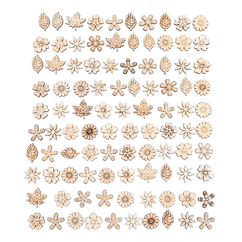C 100pcs new Mixed Patter Dood - Oud Wood Chip 评论和价格