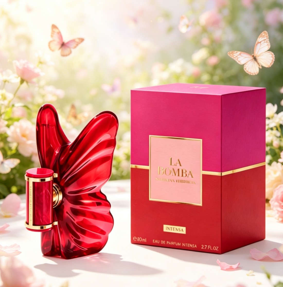 La Bombaa Intensa red butterfl - Perfume La Fragrance 评论和价格